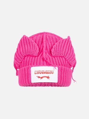 CHUNKY EARS BEANIE in PINK